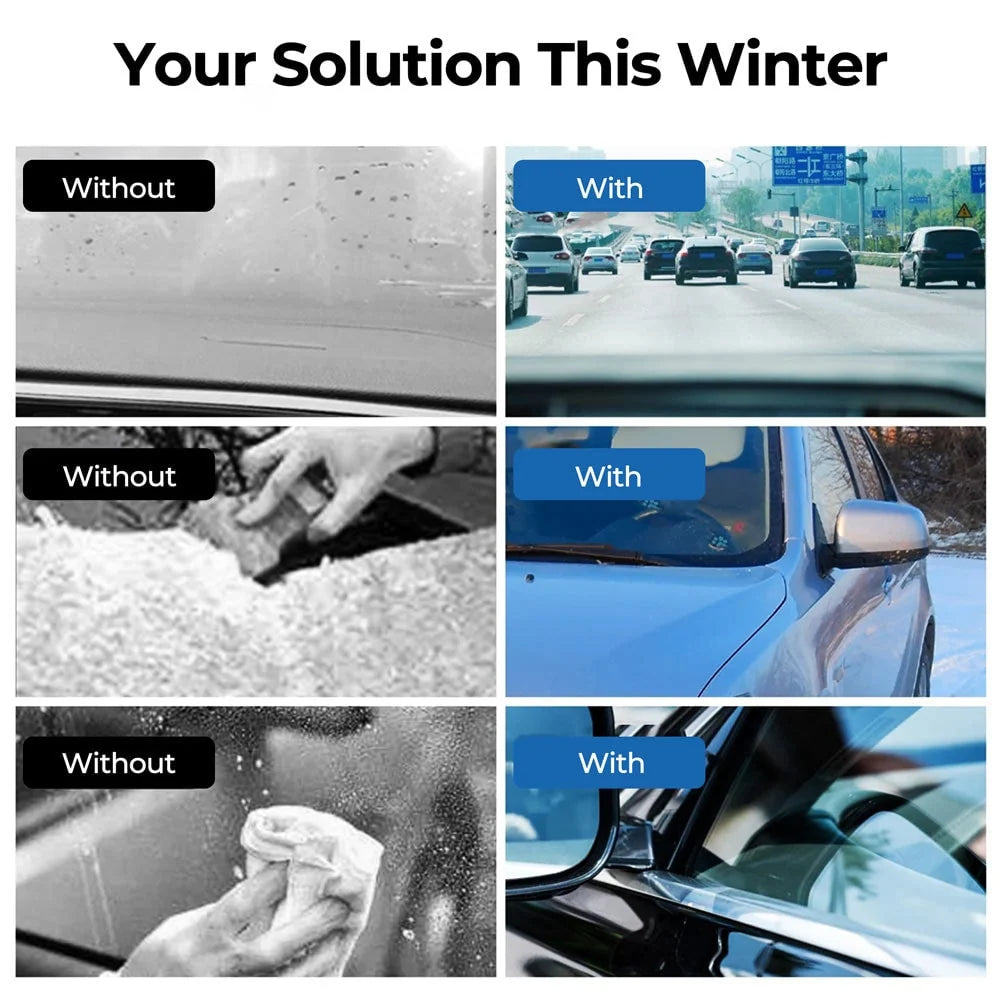Car Heater 12V Plug-In Heat & Fan Modes Rapid 30-Second Warm-Up