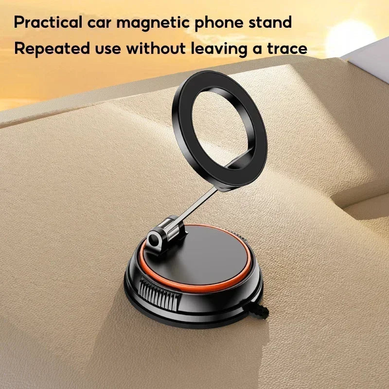 Car Phone Holder 15W Magnetic Wireless Charging Strong Suction