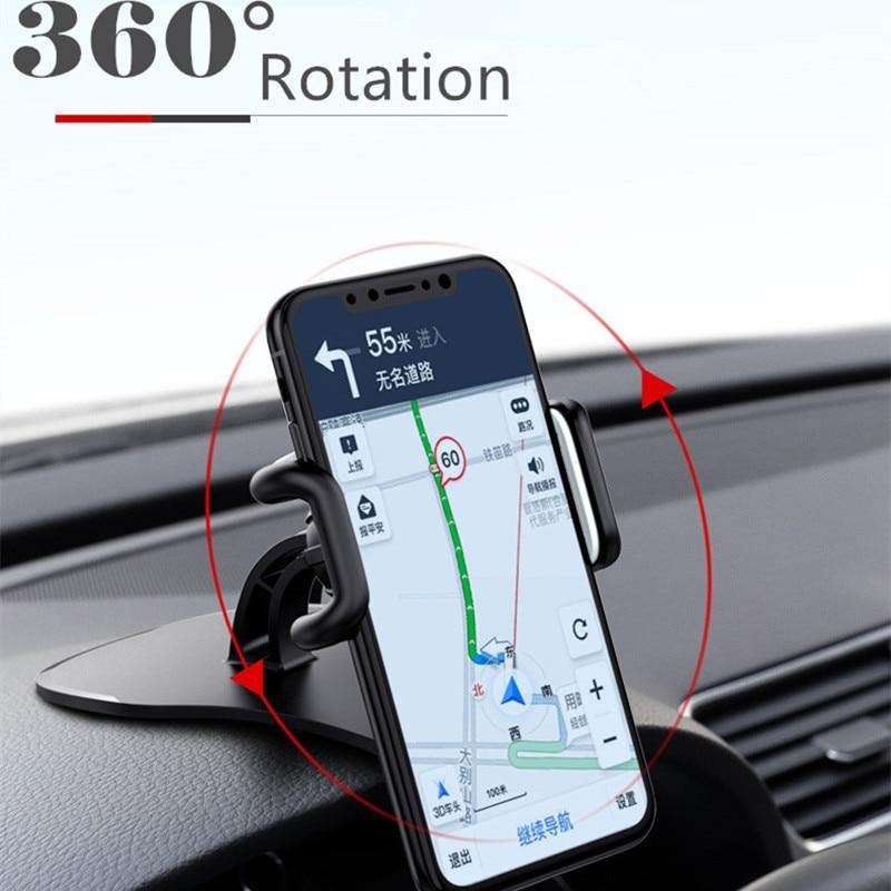 Car Phone Holder 360° Rotating Foldable Multi-Mount