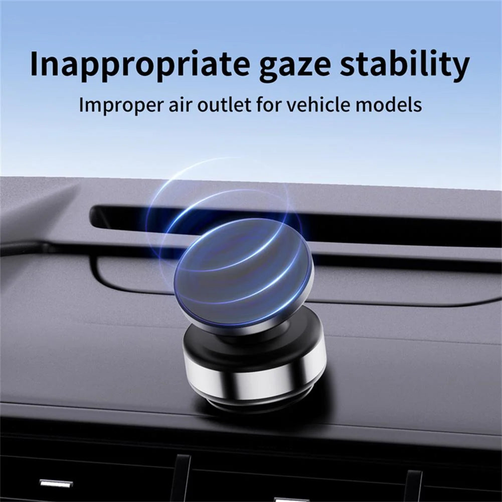 Car Phone Holder Magnetic Vacuum Suction Adjustable Angle