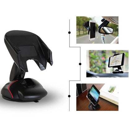 Car Phone Holder Strong Suction Foldable Design