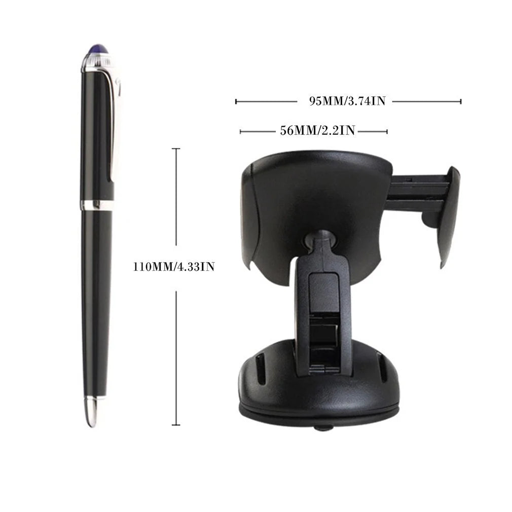 Car Phone Holder Strong Suction Foldable Design