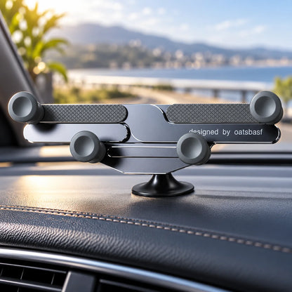 Car Phone Mount Folding 360 Degree Dual Mount