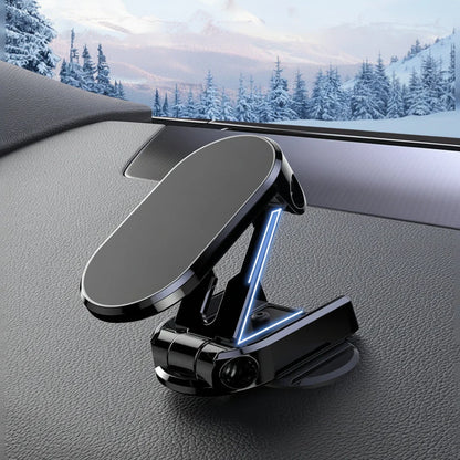 Car Phone Mount Magnetic Foldable 360 Degree Rotation