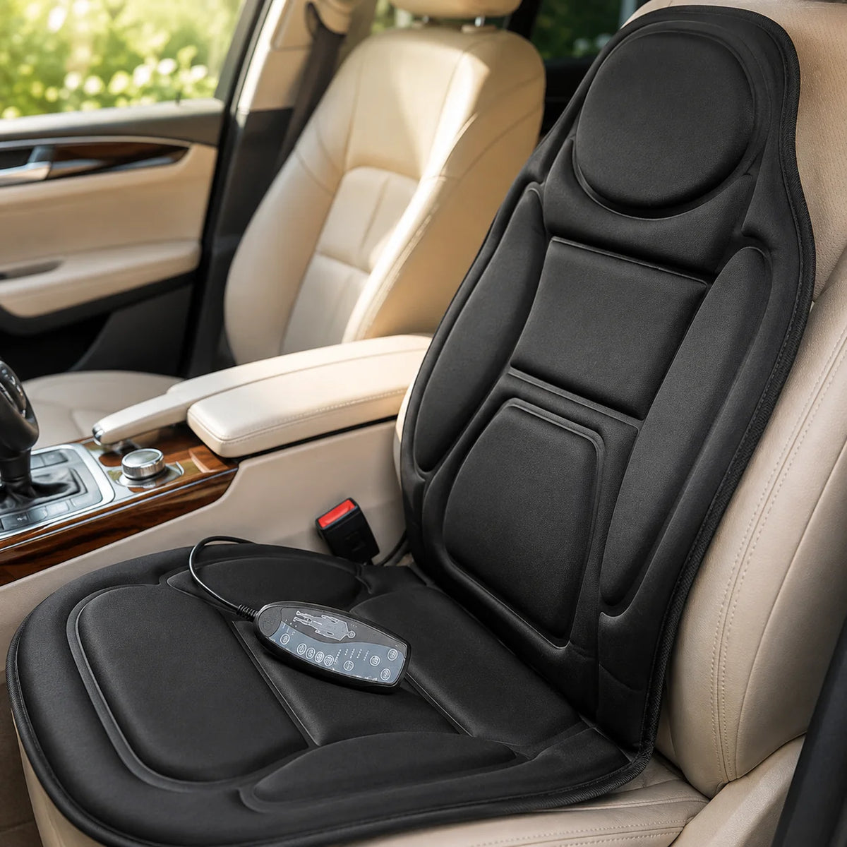 Car Seat Massage Cushion Heated AC & DC Power