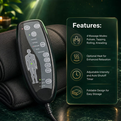 Car Seat Massage Cushion Heated AC & DC Power