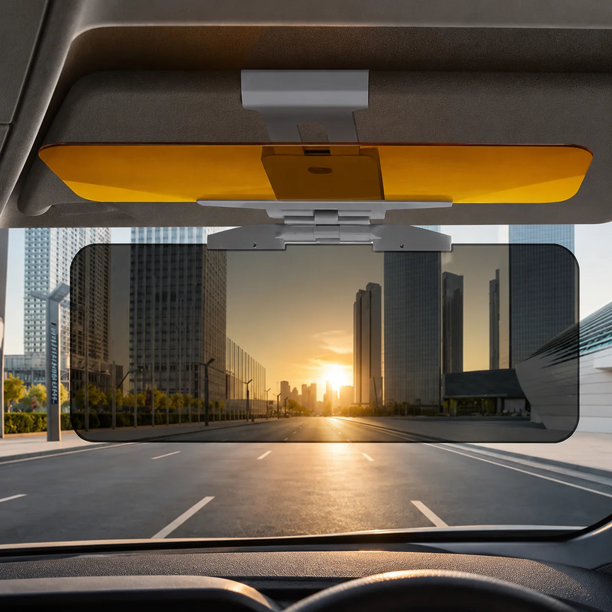 Car Sun Visor Extender Polarized Anti-Glare Universal Clip