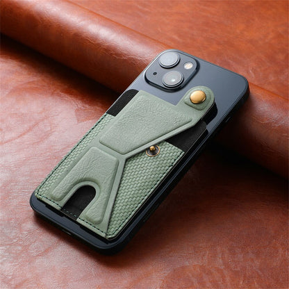 Card Wallet PU Leather RFID-Blocking Zipper & Magnetic Closure