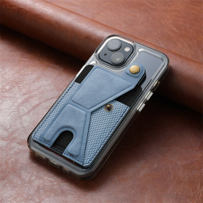 Card Wallet PU Leather RFID-Blocking Zipper & Magnetic Closure