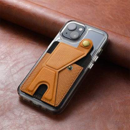 Card Wallet PU Leather RFID-Blocking Zipper & Magnetic Closure