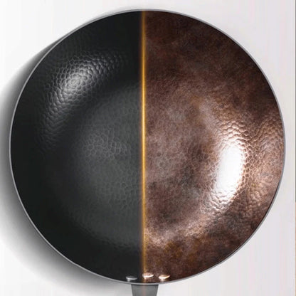 Cast Iron Frying Pan Natural Non-Stick Even Heat 28 cm