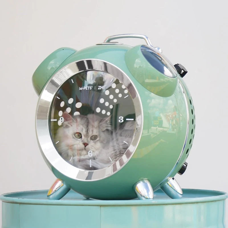 Cat Carrier Backpack Transparent Viewing Window Ventilated Design