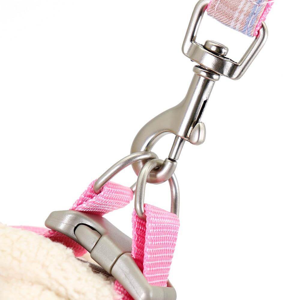 Cat Harness and Leash Padded Adjustable Double-Lock彩在线