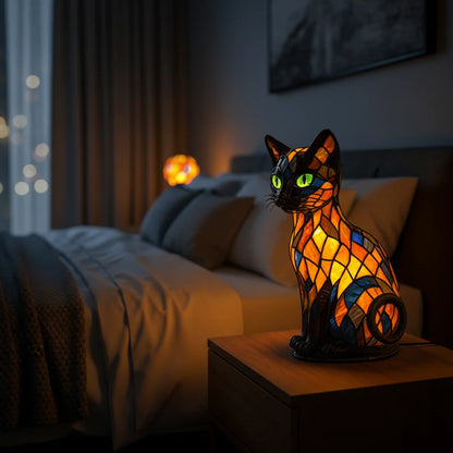 Cat Night Light Rechargeable Touch-Adjustable Silicone