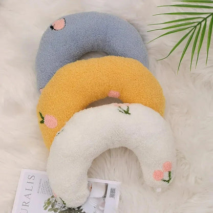 Cat Pillow U-Shaped Snuggle Design PP Cotton Filling