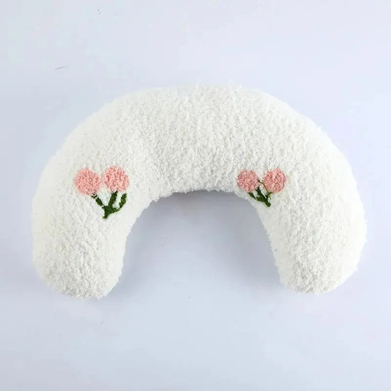 Cat Pillow U-Shaped Snuggle Design PP Cotton Filling