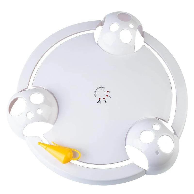 Cat Toy Automatic Random Movement Scratch-Resistant ABS