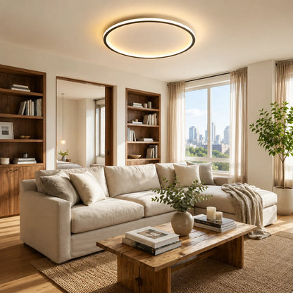 Ceiling Light Integrated LED Ring Flush Mount