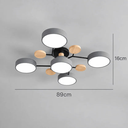 Ceiling Light LED Round Slim Three-Color