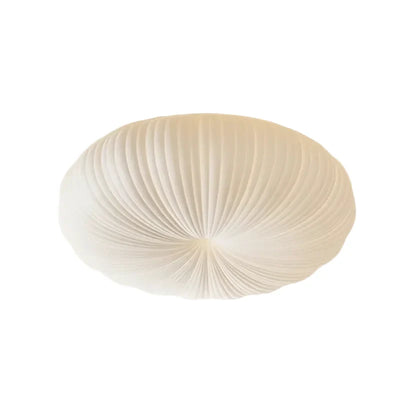 Ceiling Light Pleated Integrated Warm White LED Flush Mount