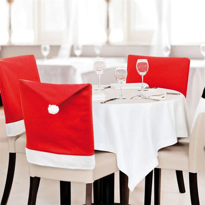 Chair Cover Festive Design Elastic Fit Machine Washable