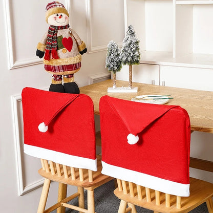 Chair Cover Festive Design Elastic Fit Machine Washable