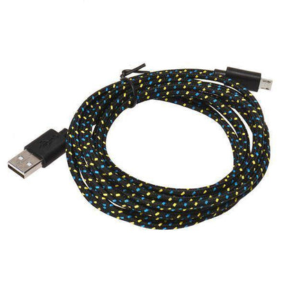 Charging Cable 10-Foot Braided Tangle-Free Lightning Connector