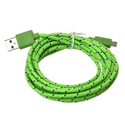 Charging Cable 10-Foot Braided Tangle-Free Lightning Connector