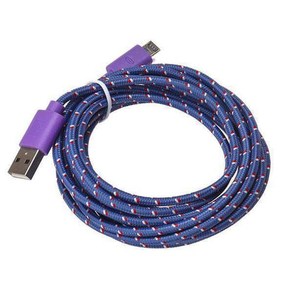 Charging Cable 10-Foot Braided Tangle-Free Lightning Connector