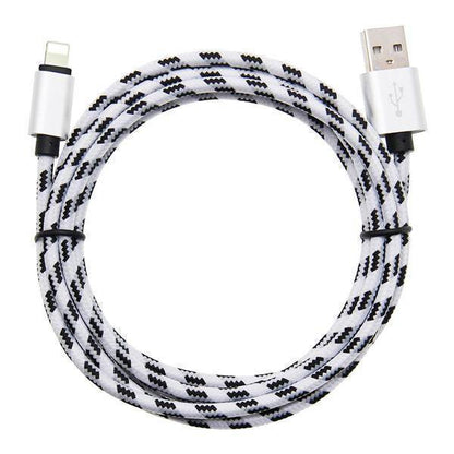 Charging Cable 10-Foot Braided Tangle-Free Lightning Connector
