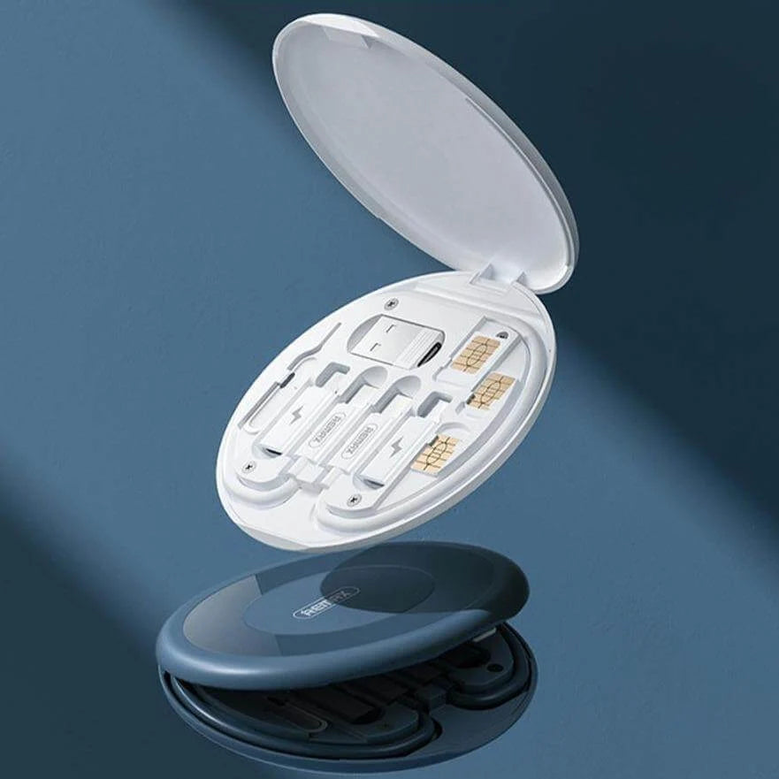 Charging Cable Hub Multi-Connector With Phone Stand