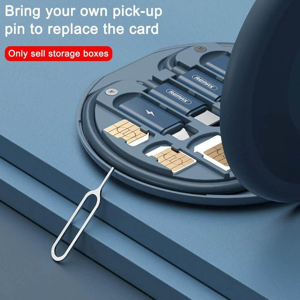 Charging Cable Hub Multi-Connector With Phone Stand