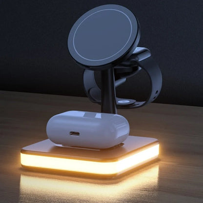 Charging Dock Lamp Wireless Phone & Smartwatch 25W
