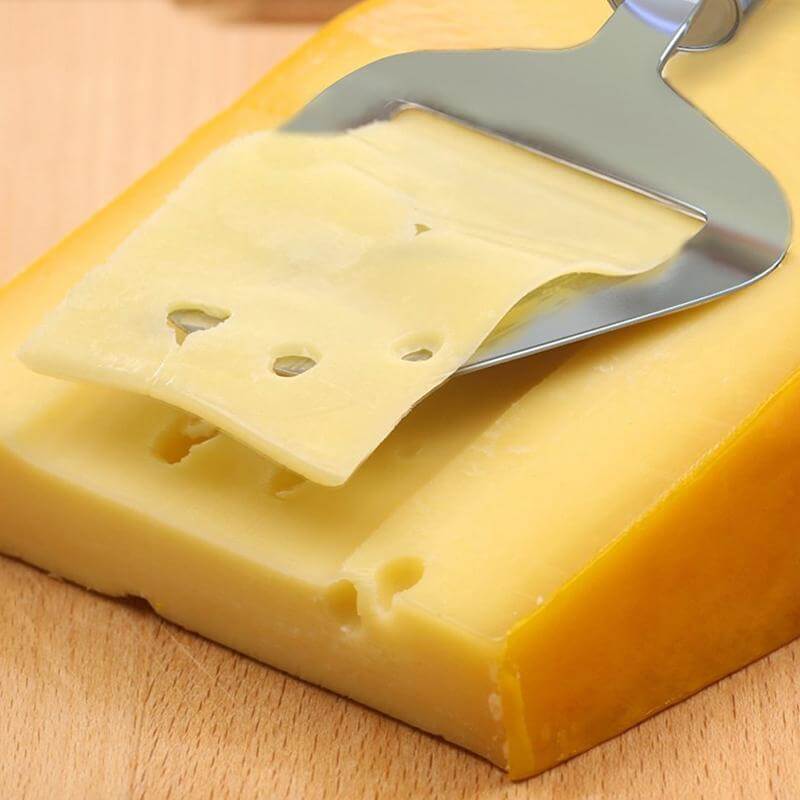 Cheese Slicer Stainless Steel Comfortable Grip Easy-Clean Design