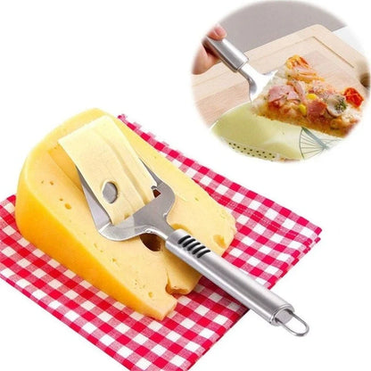 Cheese Slicer Stainless Steel Comfortable Grip Easy-Clean Design
