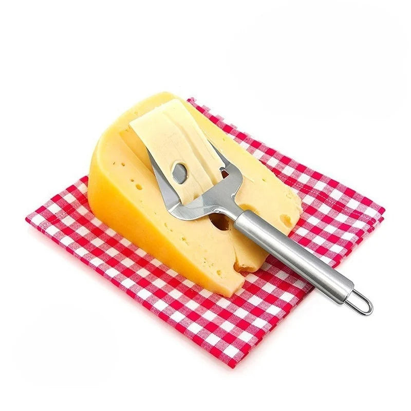Cheese Slicer Stainless Steel Comfortable Grip Easy-Clean Design