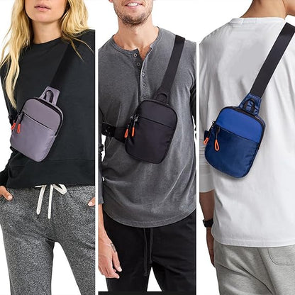 Chest Sling Bag Compact & Waterproof Multiple Compartments