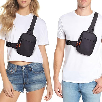 Chest Sling Bag Compact & Waterproof Multiple Compartments