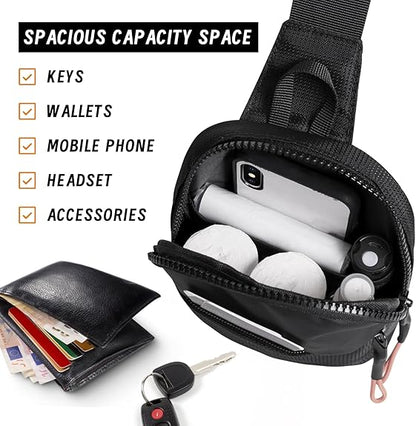 Chest Sling Bag Compact & Waterproof Multiple Compartments