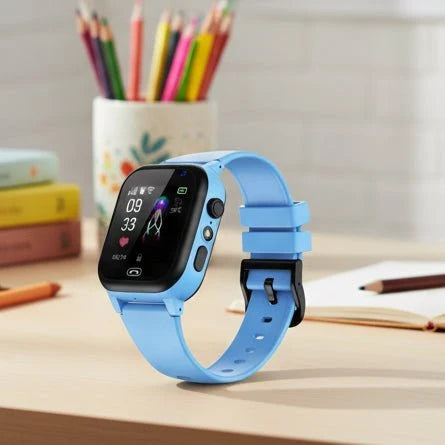 Children’s Smartwatch GPS Tracking Video Calling SOS Alerts IP67 Water-Resistant