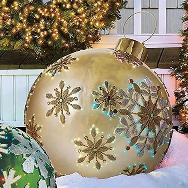 Christmas Baubles Jumbo Shatterproof Indoor & Outdoor