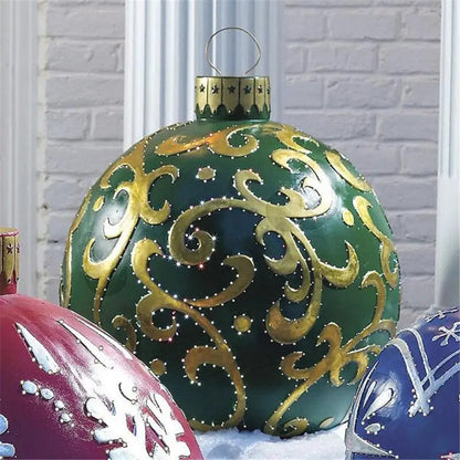 Christmas Baubles Jumbo Shatterproof Indoor & Outdoor