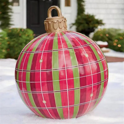 Christmas Baubles Jumbo Shatterproof Indoor & Outdoor
