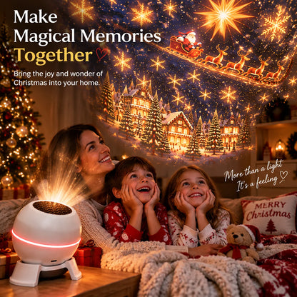 Christmas Light Projector Moving Patterns USB Powered Compact Design
