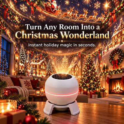Christmas Light Projector Moving Projections USB Powered Compact Design
