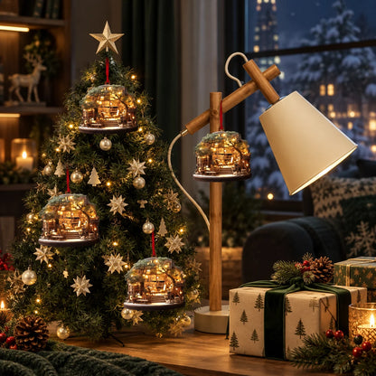 Christmas Ornament Double-Sided Clear Acrylic