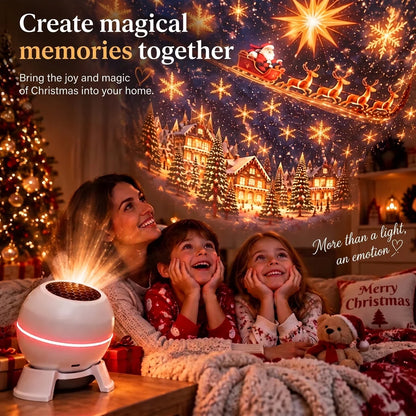 Christmas Projector Animated Patterns USB Powered Indoor Decor