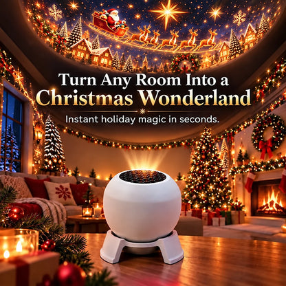 Christmas Projector Light USB Powered Wall & Ceiling Projection