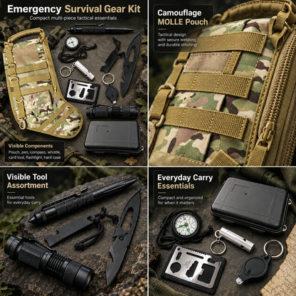 Christmas Stocking Tactical Nylon MOLLE Webbing