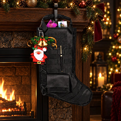 Christmas Stocking Tactical Nylon MOLLE Webbing